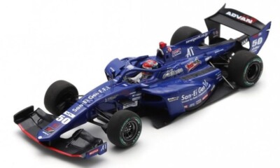 Spark Model San-Ei Gen B-MAX SF23 N.50 SUPER FORMULA 2024 I.KUMURA 1:43