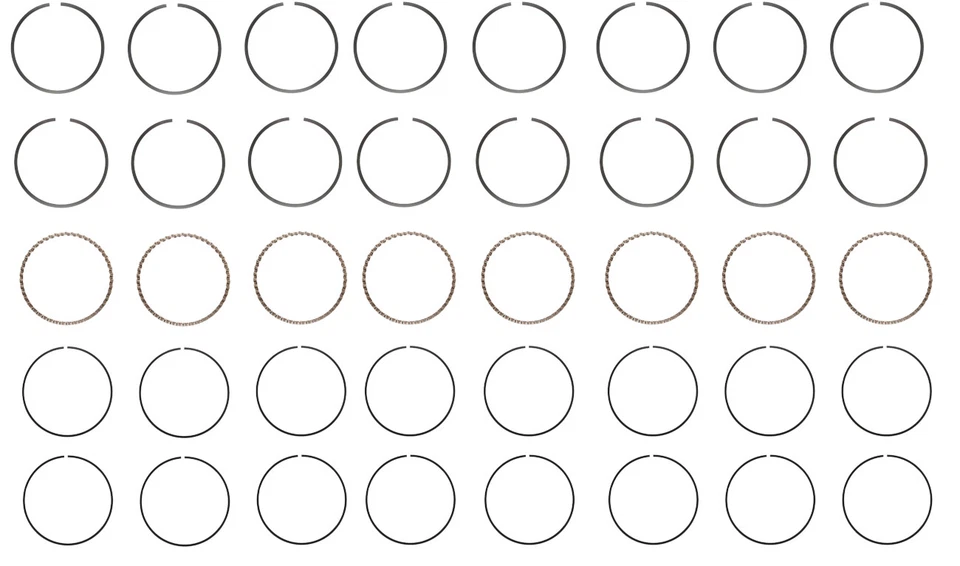 Enginetech RMC283 | Re-Ring Kit for 59-67 GM/Chevrolet 4.6L/283 OHV V8 - Image 3 of 4