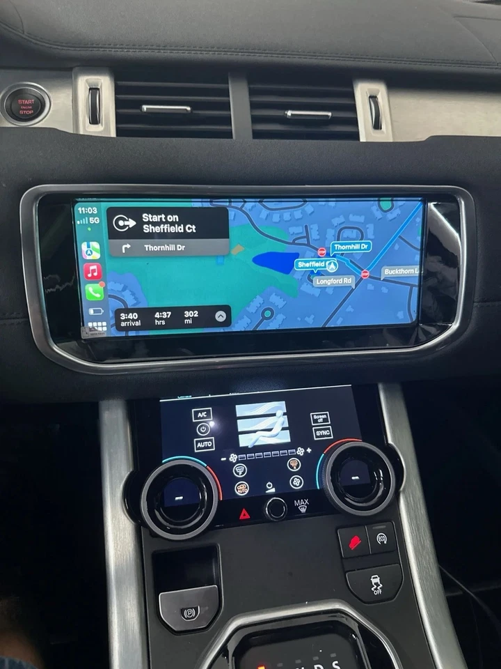 AUTORADIO ANDROID RANGE ROVER EVOQUE 2012-2018 STEREO AUTO TOUCH WIFI NAVI - Immagine 2 di 4