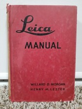 1943 Antique Leica Manual Photography Book By Willard D Morgan  Henry M Lester