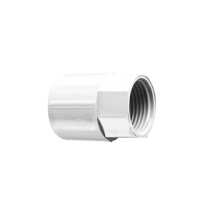 Clipsal Coupling Plain to Female 16mm PVC Gray 258/16