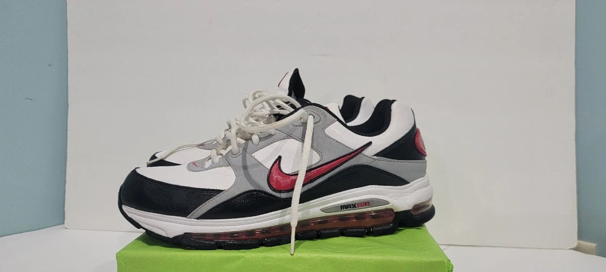 aangrenzend Advertentie Consumeren VTG NIKE AIR MAX BRS 1000 MEN&#039;S WHITE/RED/GREY/BLACK SIZE 10 | eBay