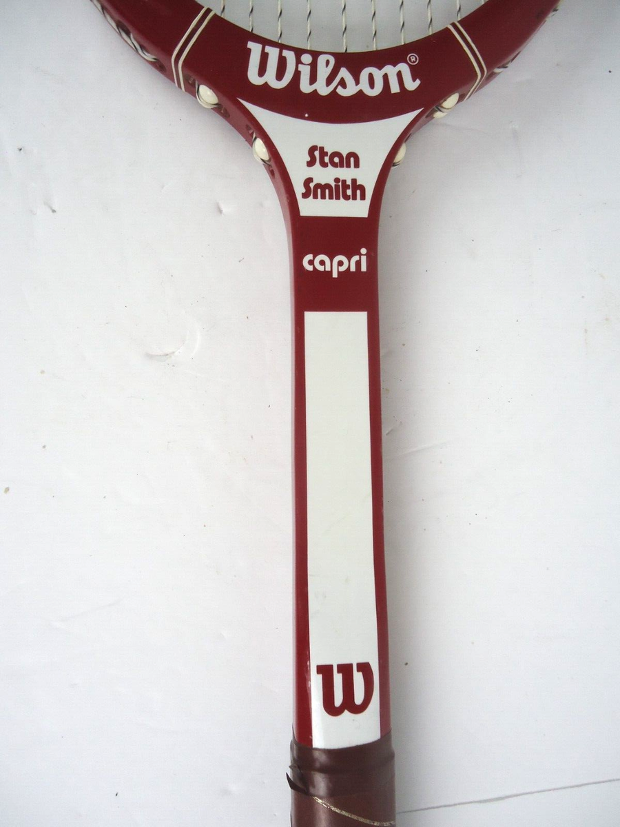 Stan Smith Wilson Capri Vintage Collectible Tennis Racket & Frame