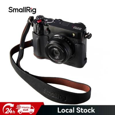 SMALLRIG GFX100RF Ledertaschen-Set inklusive Ledertasche schwarzem Daumenpolster