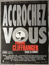 Cliffhanger Traque Au Sommet Renny Harlin Sylvester Stallone 40X60 Cm