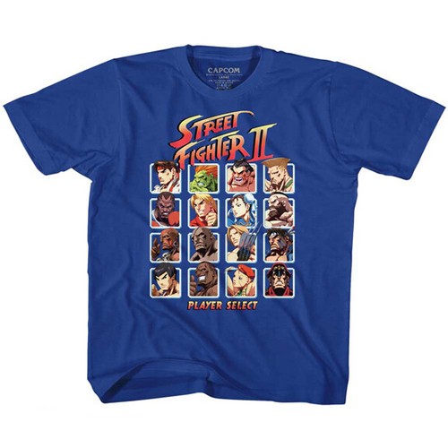Pre-Sell Street Fighter Video Game Licensed Youth T-Shirt - Picture 10 of 13