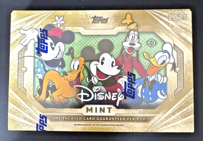 2025 Topps DISNEY MINT HOBBY BOX Factory in Hand - Mickey Minnie