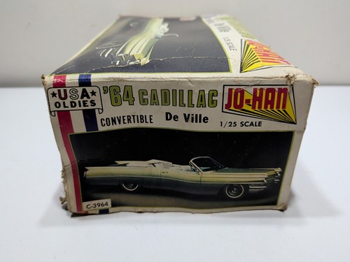 ✨VINTAGE✨ Jo-Han USA Oldies '64 Cadillac De Ville Convertible (EMPTY) BOX ONLY  - Picture 5 of 12