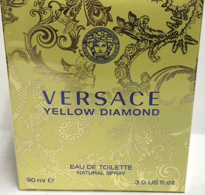 Versace Yellow Diamond Women Perfume edt Spray 3.0 oz New In Box Sealed