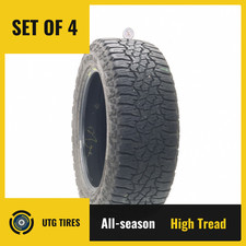 Set Of 4 Used 27555r20 Goodyear Wrangler Ultra Terrain At 113s - 12.5-1432