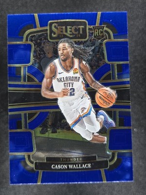2023-24 Panini Select #88 Cason Wallace Blue RC