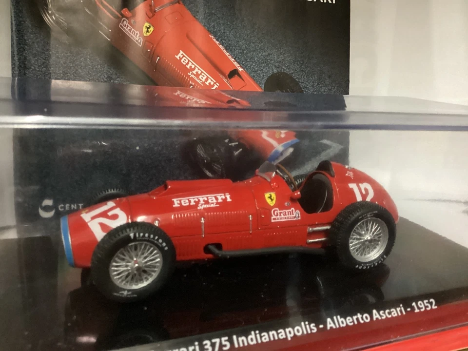 FERRARI 375 INDIANAPOLIS ALBERTO ASCARI 1952 1/24. DIE CAST centauria - Immagine 2 di 4