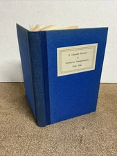 A Calendar History Of Lexington, Massachusetts 1620 - 1946 Edwin Worthen HC/NoDJ