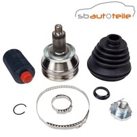 Gelenksatz Antriebswelle Vw Fox (5Z1, 5Z3) 1.4 Tdi Komplett Mit Manschette Fett