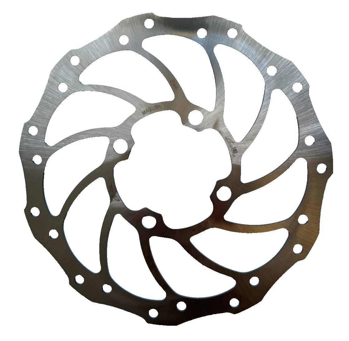 Disque de frein 160 mm 6 trous en acier noir / argent ELVEDES | Decathlon