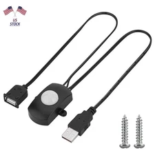 5V-24V PIR Infrared Ray Motion Sensor Switch USB/DC LED Detector Switching j