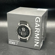 Garmin fēnix 7 GPS Watch - Silver/Graphite 47 mm