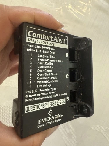 Emerson Comfort Alert Furnace Fault Finder Diagnostics Module