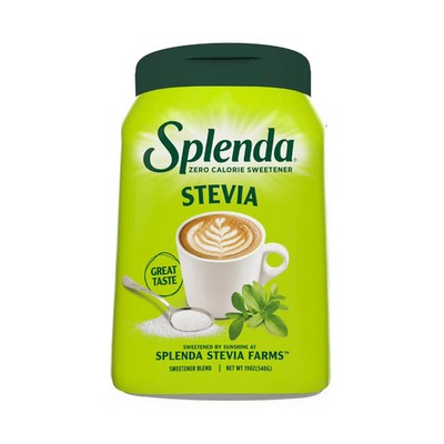 Splenda Stevia Sweetener Jar, 19oz Free Shipping.