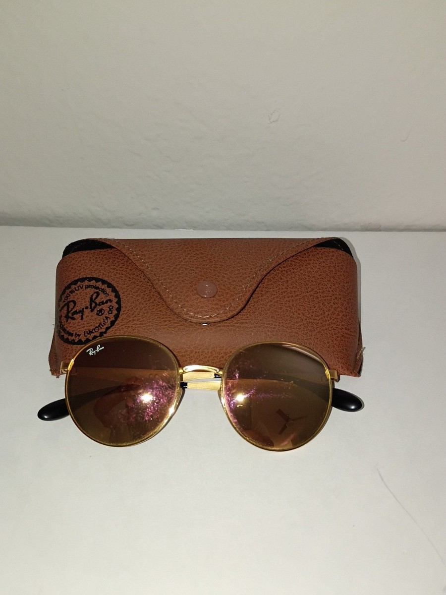 Ray-Ban RB 3537 001/2Y Round Sunglasses 51-19