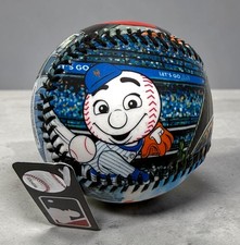 NEW YORK METS CitiField / Mr. Met Franklin MLB Graphics Souvenir Baseball - NEW