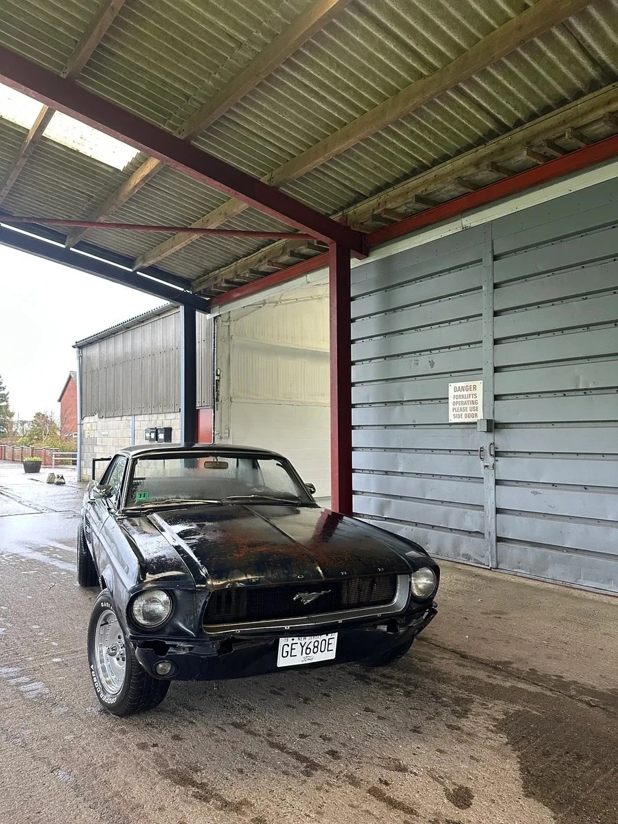 1967 Ford Mustang Coupe 289 V8 Running and Driving Project