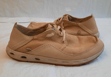 Columbia Bahama Vent Loco Relax III PFG Men's Size 8.5 Boat Slip-On Shoes Beige