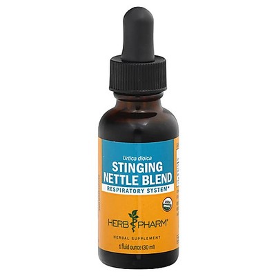 HERB PHARM RESPIRATORY SYSTEM STINGING NETTLE BLEND LIQUID EXTRACT 1 OZ