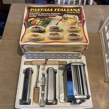 IMPERIA Pastaia Italiana Pasta Making Machine Set Boxed Spaghetti Ravioli Boxed