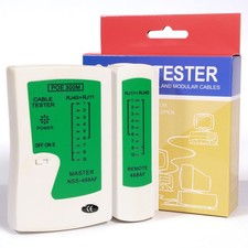 Lan Network Cable Tester/continuity Tester For Rj45 Rj11 Rj12 Data Cable Twisted