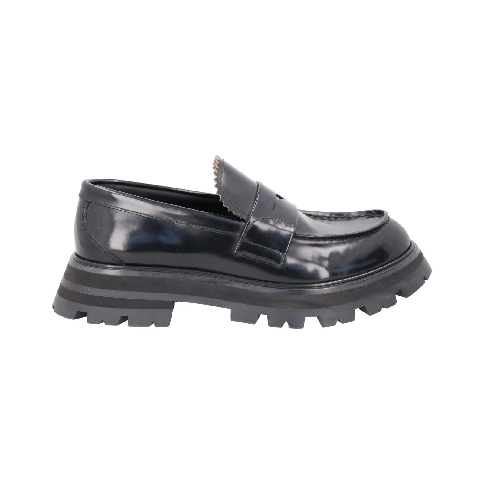 Mocassino ibrido Alexander McQueen donna Wander slip on in pelle nero EU 38 UK 5