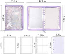 4 in 1 Sticker Storage Organizer, Binder with Storage Sleeves and Release Pap...