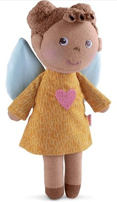 HABA Minipuppe Schutzengel Nora Stoffpuppe Glücksbringer Kinder Geschenk