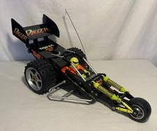 Vintage Tyco Dagger R/C Stunt Car Maximum Heat For Parts Or Repair Only Untested