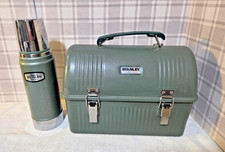 Stanley Retro Metal Lunchbox 10 Qt With Aladdin's Thermos Bundle Lunch On The Go
