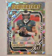 Panini 2025 Donruss Dominators Jalen Hurts DOM-JHS Insert Eagles Football Card