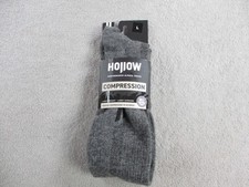 Hollow Alpaca Compression Socks Size Large 15-20 MMHG Performance Lightweight