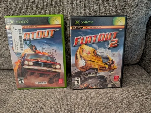 New ListingOriginal Xbox Flatout and Flatout 2 As-Is Lot of 2