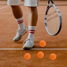 4 Pcs Squash Racket Balls Rubber Squash Ball High Elastic Bounce Rubber For