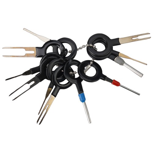 Car Terminal Removal Tool Terminal Pick Needle Wire Harness Repair 1 Set/11 Pcs - Picture 15 of 21