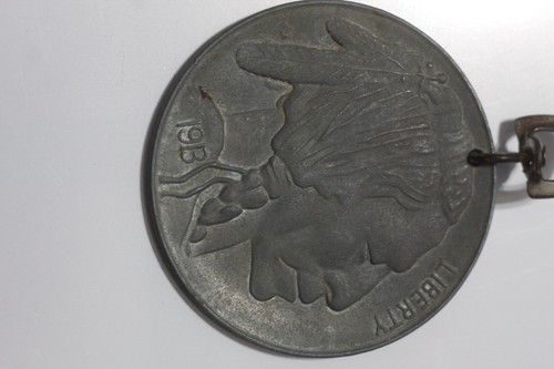 Big Buffalo Nickel-novelty-with fob attachment