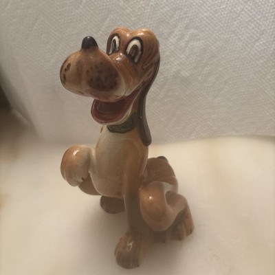 Gund NY 1940-50s Vintage Walt Disney Pluto Dog Ceramic Hand Painted Figurine 7''