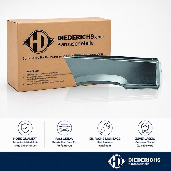 KotflÜGel Vorne Rechts Diederichs 3430006 Passend FÜR Fiat Fender SeitenflÜGel-image