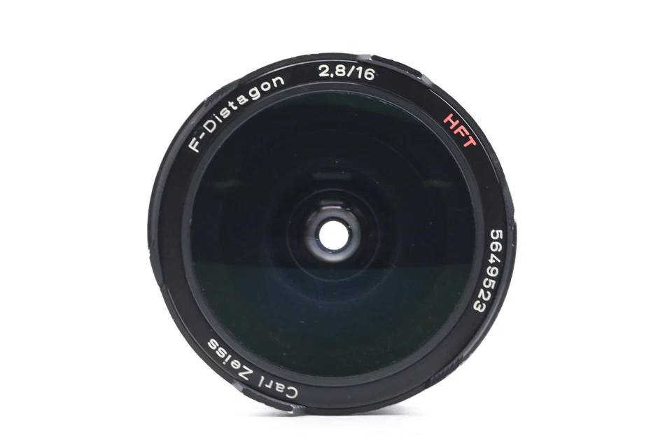 Zeiss 16mm f2.8 F-Distagon HFT Fisheye Lens QBM Mount #523 - Image 3 of 4