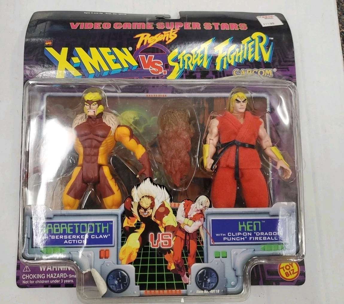 ToyBiz Street Fighter TV, Movie & Video Games Action Figures for
