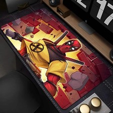 Marvel Deadpool Anime Mouse Pad Office PC Gamer Cabinet Mouse Mat Laptop 900x400