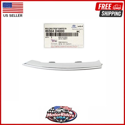 Front Bumper Moldings Trim Right PASSENGER GENUINE Kia Optima EX 2016-2018