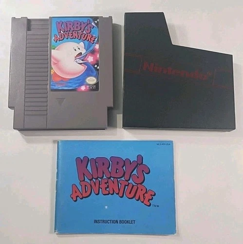 Kirby’s Adventure (1993) - Nintendo Entertainment System NES w/ Manual & Sleeve