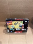 Earthworm Jim 2 (Super Nintendo, 1995) SNES Original Box Manual Reg Card Only!