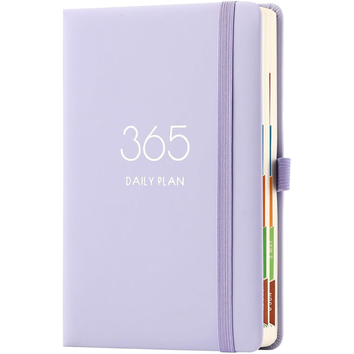 Terminplaner 2026, A5, Tageskalender, Planner, Terminkalender, lila